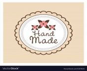 hand made label handmade crafts workshop vector 11570151.jpg from hand made