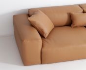 deep pu leather sofa 3 seater sofa from porventura 2.jpg from sofÃÂÃÂ­a fÃÂÃÂ©lix danÃÂÃÂ§a