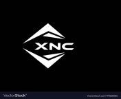 xnc abstract technology logo design on black vector 44628062.jpg from xnc jpg