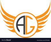 ag letter logo design vector 27704492.jpg from ag