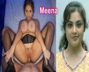 big boobs milf meena spreading leg black stockings deepfake shaved pussy fucking video.jpg from mina telugu sex video