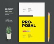 free project proposal brochure template.jpg from 14 page