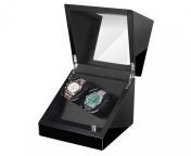 maselex 2 watch winder box for automatic watches black wooden piano spray paint 87e.jpg from ma selexx