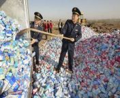 chinese officials discarding melamine tainted milk 600x401.jpg from new mom china milk videoa