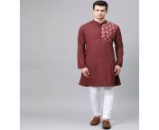 custom made floral embroidery kurta pajama set sky blue men kurta pajama eid men wear indian shirt for men pakistani kurta pajama ethnic world 6 jpgv1686062684width1946 from indian silk pa
