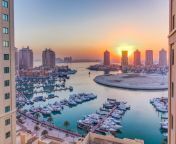 katar qatar doha aussicht auf den jachthafen und wohngebacc88ude auf der insel pearl in doha katar kirill neiezhmakov shutterstock 1200x800.jpg from vodar bal katar video